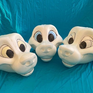 FOAM/ TPU Toony canine head base