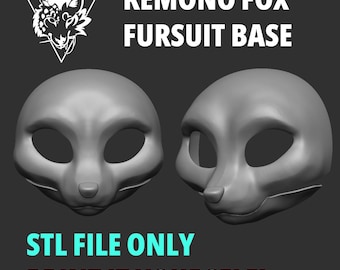 STL file: Kemono fox