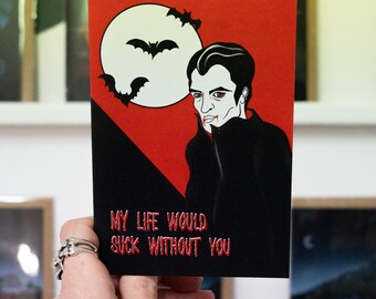 Vampire Romantic Card