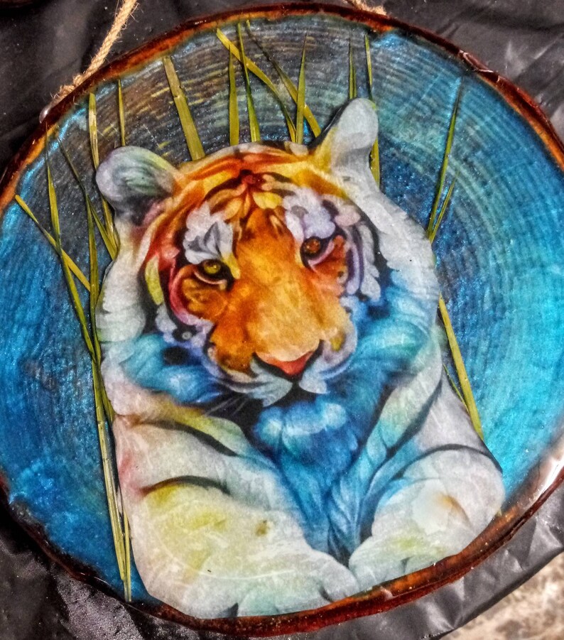 Wood Round Epoxy Resin Signs Etsy