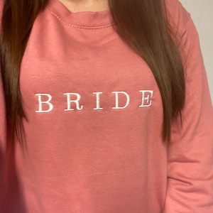 Embroidered Bride Jumper