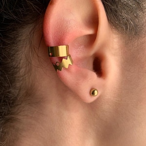 Ohrringe*Ohrringe*Ohrringe ohne Piercing*Ohrstecker gold*Kugel Ohrringe*Einfache Ohr cuff*Knorpel Ohr cuffs