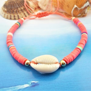 Cowrie Shell Anklet Bracelet, Sea Shell Anklet Jewelry, Boho Shell ...