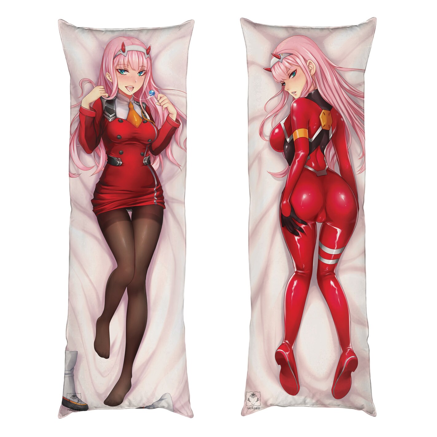Zero Two dakimakura body pillow | Etsy