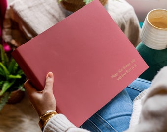 Traditional Photo Album with Personalisation