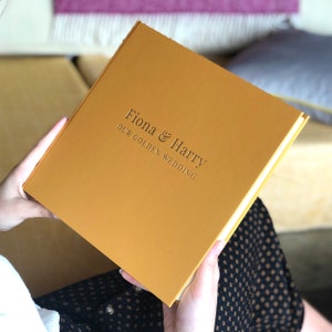 Golden Wedding Anniversary Photo Album