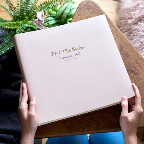 Beautifully Large Wedding Album With Bespoke Printing Etsy