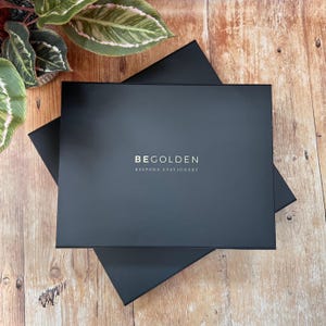 Luxury Presentation Box - only available alongside a BeGolden order!