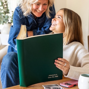 Personalised A4 Leather Photo Album