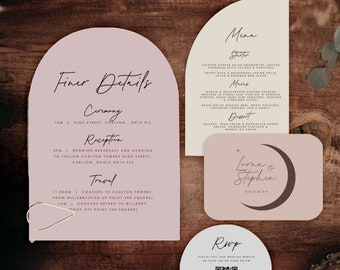 Lorna Moon Invitation Sets – Celestial Inspired Design