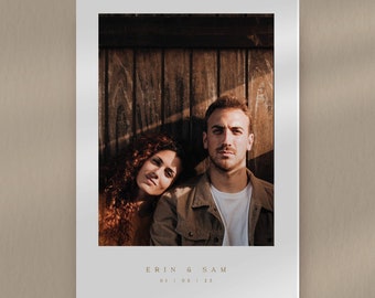 Personalised Save The Date, Polaroid Photo Invitations, Save The Date Invites