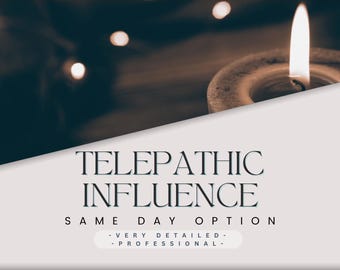 URGENT Option H - Telepathic Connection - Psychic Reading - Love - Relationships - Career - Any Topic - Any Person