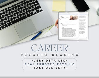 Career 72 HOUR Delivery - Very Detailed Psychic Reading - Job - Work - Professional - Guidance -