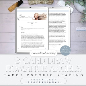 3 Card Draw Tarot Psychic Reading Romance Angels 72 HOUR - Deck of cards NOT for sale - Love - Singles Relationships Soulmate Angel Messages