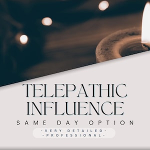 URGENT Option D - Telepathic Connection - Psychic Reading - Love - Relationships - Career - Any Topic - Any Person