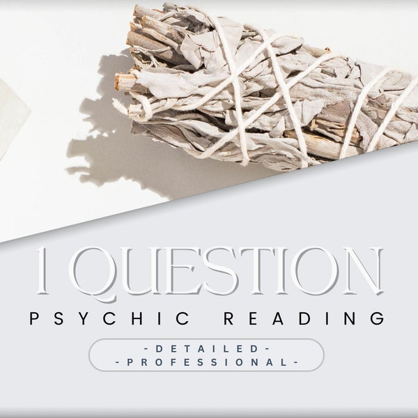 Detailed 1 Question - Psychic Reading - Reliable - Professional - Fast Response