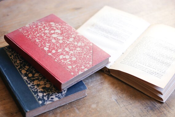 フランスアンティーク古書】 Nの本 古典文学コレクション 5冊セット