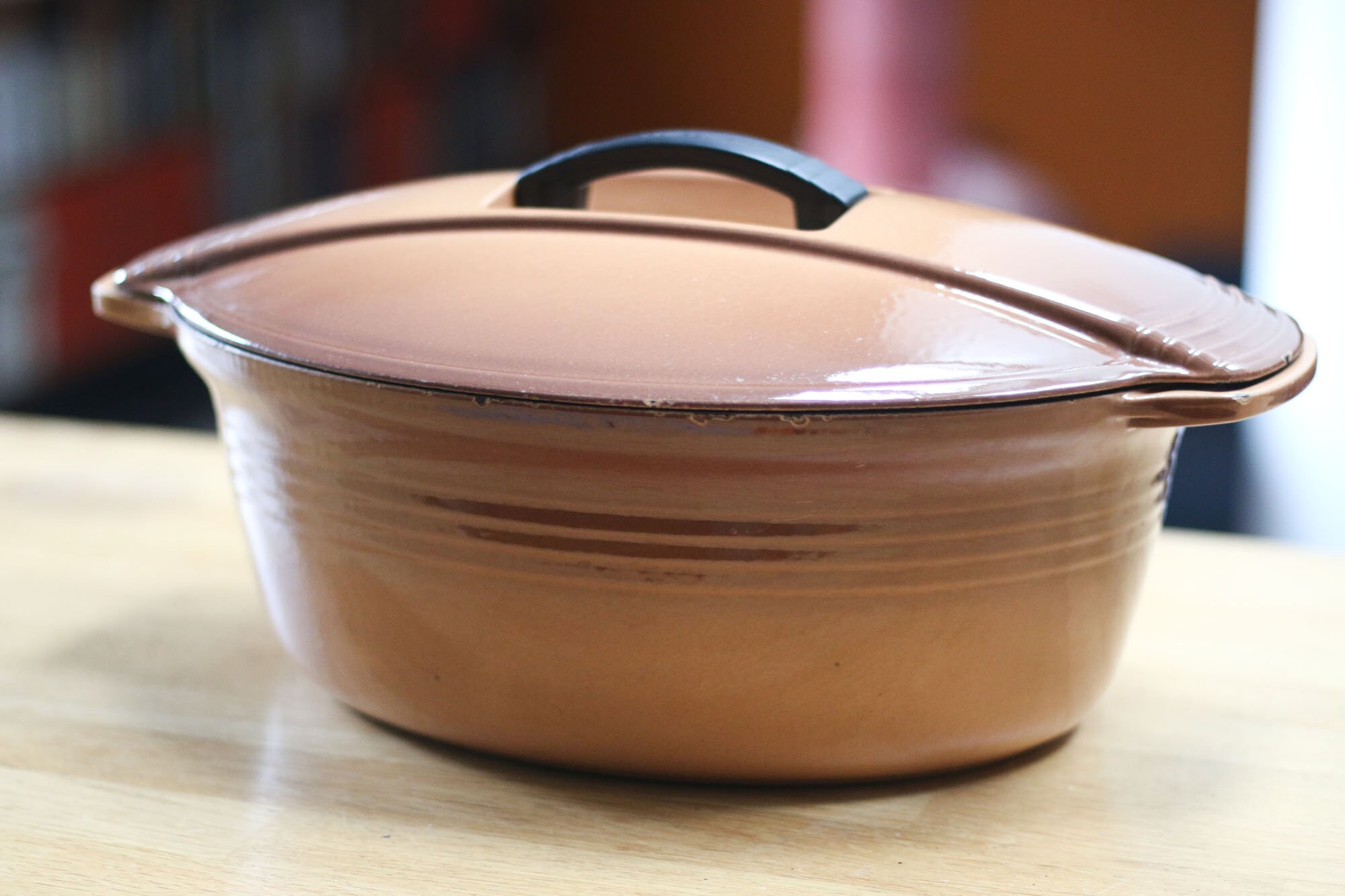 Le Creuset Cocotte Signature Ovale En Fonte Émaillée, 33cm, Noir Mat pas cher