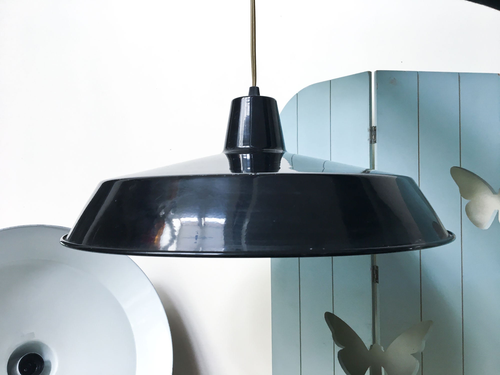 Black metal 2024 pendant light fixtures