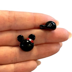 Hand Made Murano Glass Mouse Charm