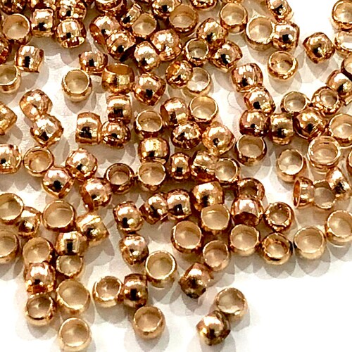 Crimp Beads Gold Crimp Beads 5gr Pack Etsy