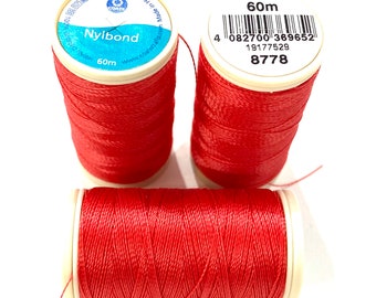 8646 Beading Thread 60m Coats Nylbond Colour No
