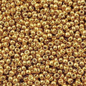 11-1902, Miyuki 22g Semi Matte S/L Gold 11-1902, Miyuki 22g Semi Matte S/L Gold