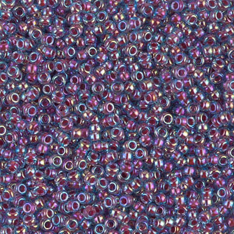 Miyuki Seed Beads 11/0 Hot Pink Lined Aqua AB ,0340-NEW!!! - Etsy