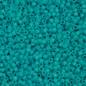 Miyuki Delica 11/0 DB2130 Duracoat Opaque Underwater Blue,5 Gr Pack