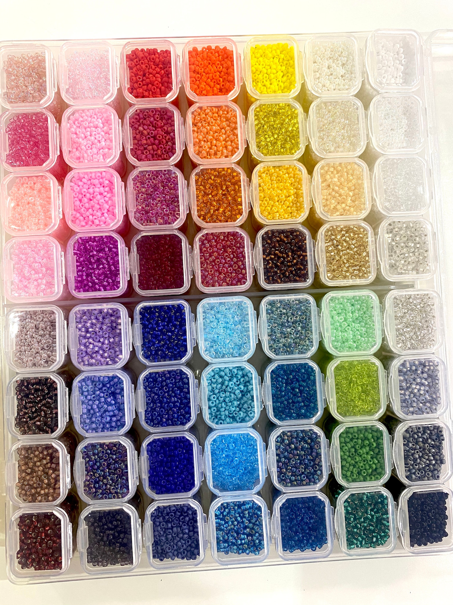 Miyuki Seed Beads Starter Set 56 Colours 560 Gr 11/0 Round | Etsy