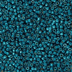 DB2515 Duracoat Galvanized Poseidon Blue, Miyuki Delica 11/0