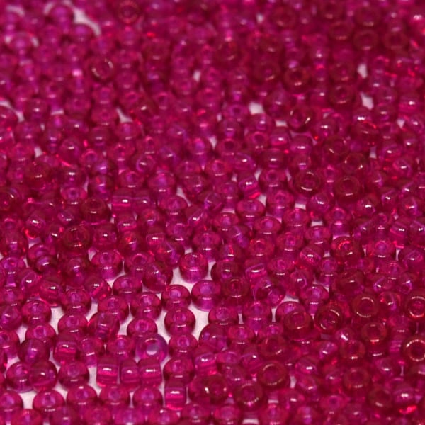 Miyuki Seed Beads 11/0 Fuchsia Transparent  ,1406-NEW!!!