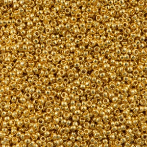 Miyuki Seed Beads 15/0, 0191 - 24kt Gold Plated, beads, miyuki beads, seed beadsseed beads Japanese seed beads