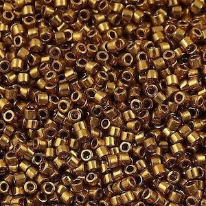 ミユキ デリカ 11/0 DB0022L メタリック ライトブロンズ、ミユキビーズ、デリカビーズ、シードビーズ、ビーズ、刺繍ビーズ、日本のシードビーズ