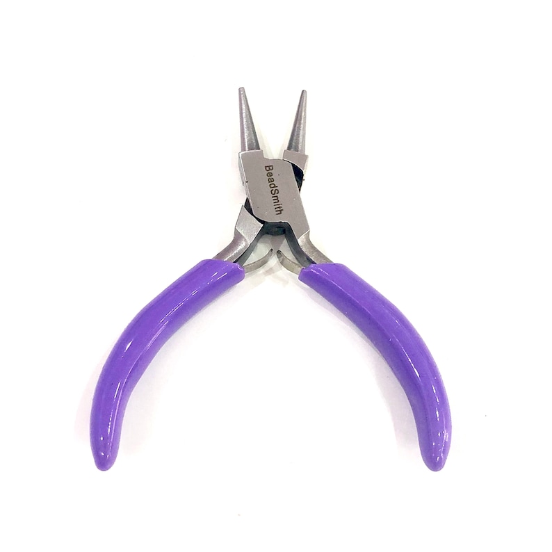 3 Piece Mini Plier Set With Purple Handles Beadsmith Plier Etsy