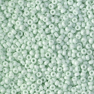 Miyuki Seed Beads 11/0 Opaque Lt Mint ,3318