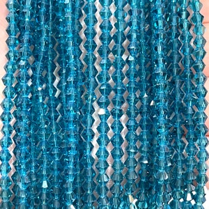 4mm Crystal Bicone Beads, PBC4B11