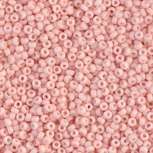 Perline Miyuki 11/0 Rosa tea opaca opaca, 2036-NUOVO!!!