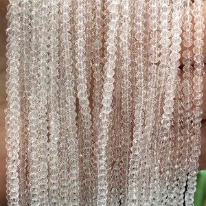Perline rondelle di cristallo da 2 mm, filo da 170 pezzi, PBC2C14