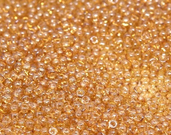 Miyuki Seed Beads 11/0 Light Topaz Luster, 2439-NEW!!!