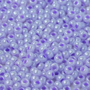 11-2377, Miyuki 22g Opaque Lavender 11-2377, Miyuki 22g Opaque Lavender