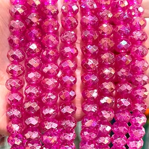 Bulk 900 Beads Multi-color Crystal 4mm Rondelle Chinese Crystal Beads  Spacer Beads Glass Beads, Wholesale Price. Great for JEWELRY Making -   Israel