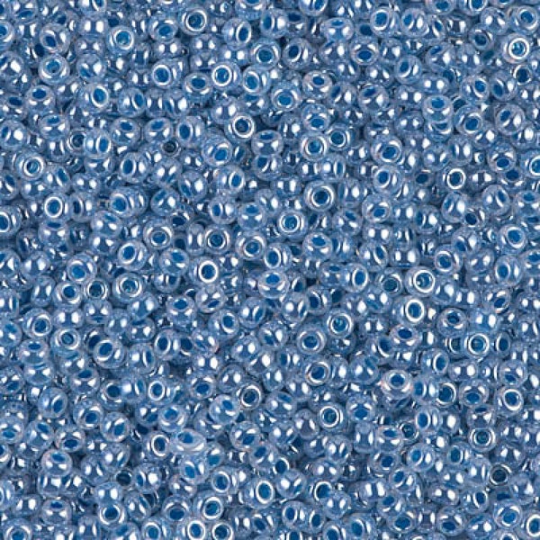 Miyuki Seed Beads 11/0 Dark Sky Blue Ceylon  ,0545-NEW!!!