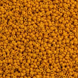Perle di semi Miyuki 11/0 Opache Opache Opache Di Zucca Chiara Tinta 2041 -NUOVO!!!