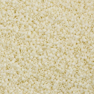 Miyuki Delica 11/0 DB0352 Matte Opaque Cream,5 Gr Pack