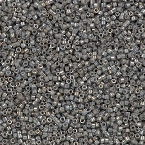 Miyuki Delica 11/0  DB0251 - Galvanized Grey Luster, Miyuki Delica Beads,5 Gr Pack