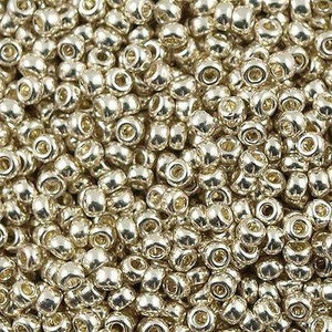 Miyuki Seed Beads 11/0 Galvanized Silver , 1051(0181)