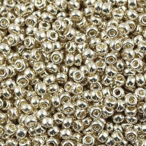 Miyuki Seed Beads 11/0 Galvanized Silver , 1051(0181) - Etsy