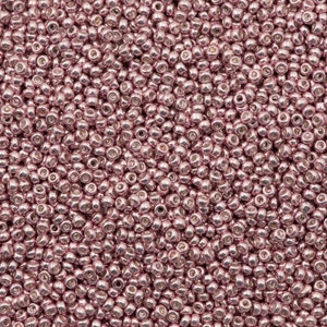 Miyuki Seed Beads 11/0  Galvanized Lt Rose,1061L