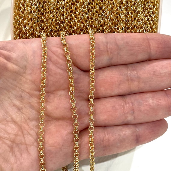 Gold plated belcher chain Gold plated belcher chain